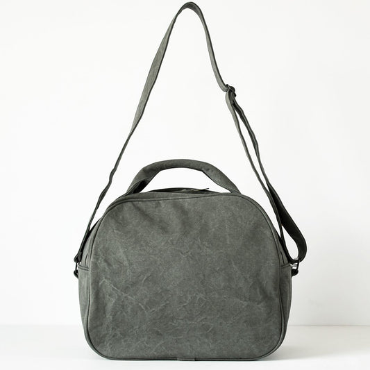 《フレンチミリタリーコットンのボストン型トート(3色)》Ride(ライド/BG294) | ateliers PENELOPE