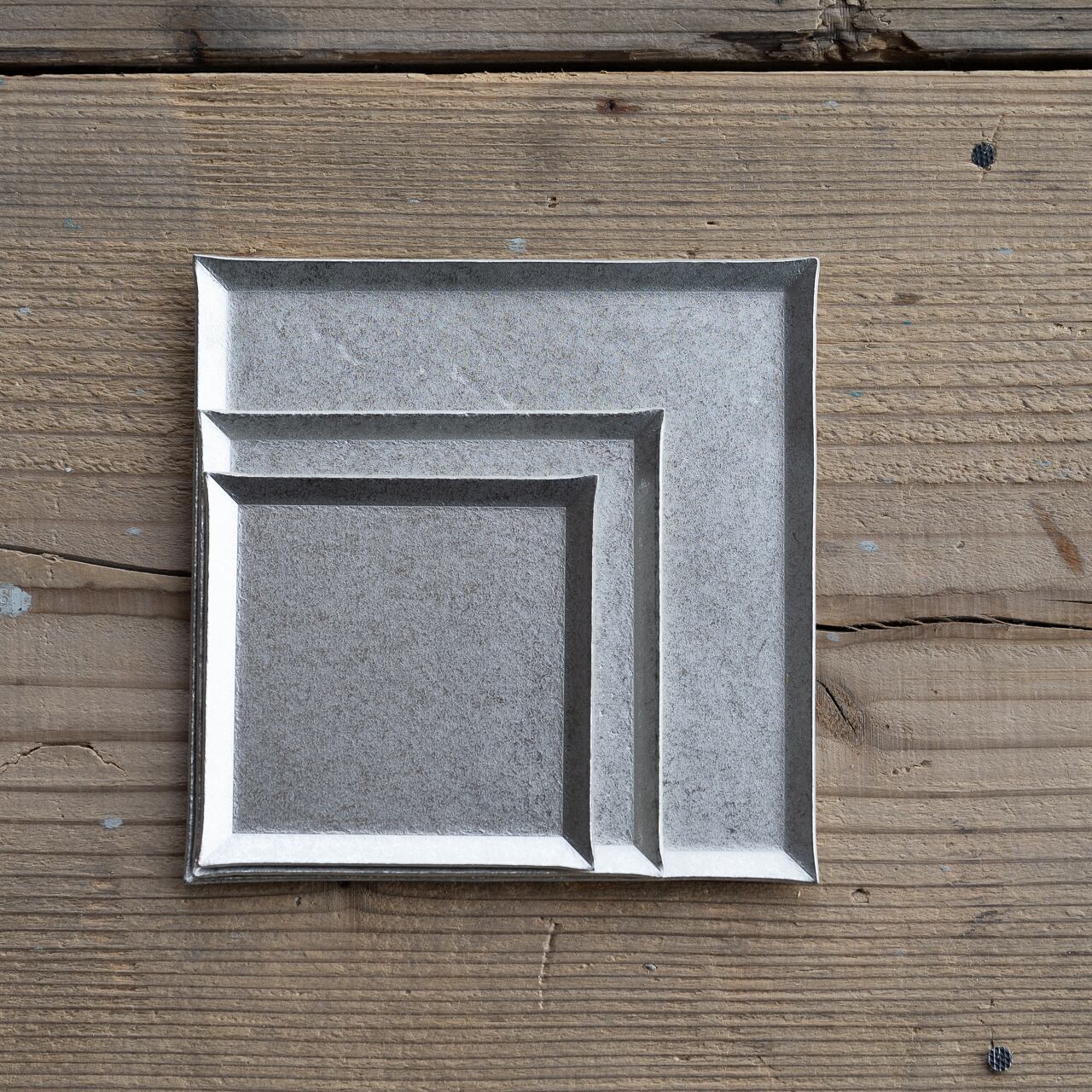 《錫のスクエアトレイ(120mm×120mm)》a.278オリジナル