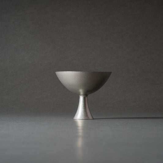 《錫のクープグラス Size:L》collier (コリエ)L | Designed by Mai Sawaki