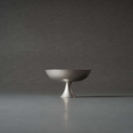 《錫のクープグラス Size:S》collier (コリエ)S | Designed by Mai Sawaki