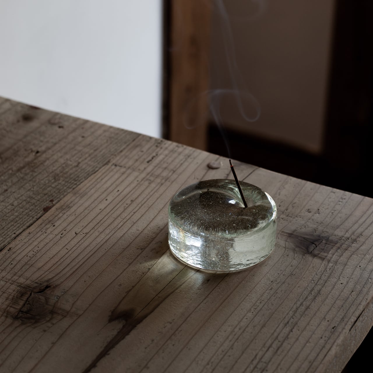 《ホワイトセージのお香 真鍮の香立て付》オーガニックホワイトセージで作ったお香 | ZEN