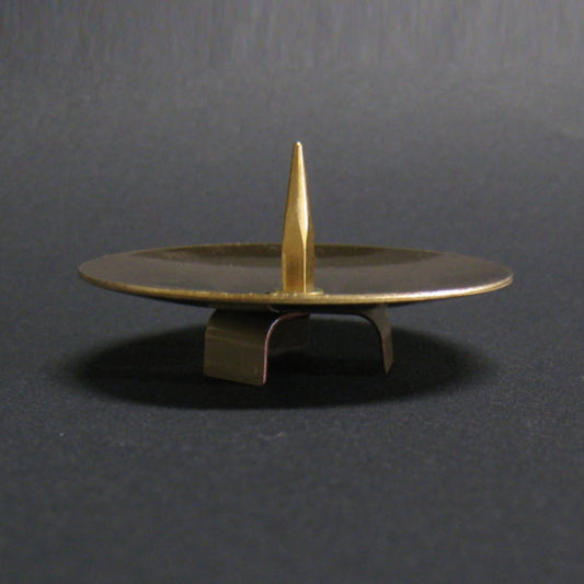 《真鍮製の和ろうそく用燭台》ひたすら丸い造形美を楽しむ燭台(細芯タイプ) | 京ROUSOKU+