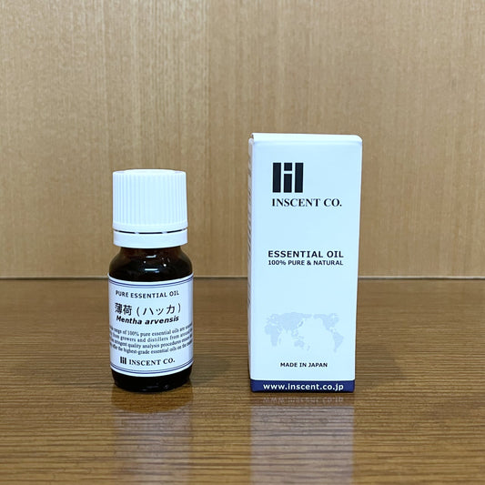 《和精油》薄荷 (和ハッカ) エッセンシャルオイル 精油/日本アロマ環境協会(AEAJ)表示基準適合精油|INSCENT CO.