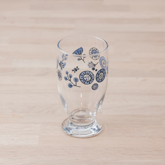 《レトロで北欧風な台付きグラス》台付きグラス(大)箱入り2個セット | MELANCOLICO メランコリコ