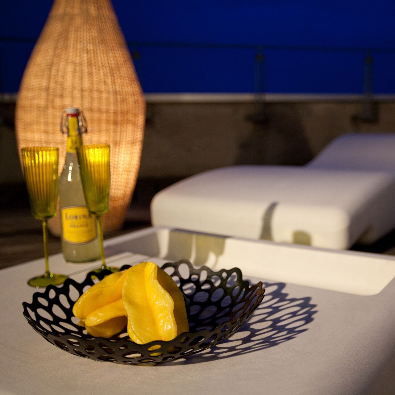 《鉄のフルーツボウル》汀(みぎわ)Small ブラック | naft