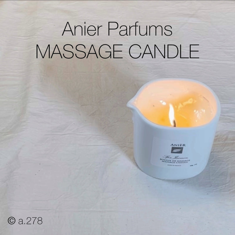 《自然素材のマッサージオイル・キャンドル 》Anier Parfums（アニエルパルファン）