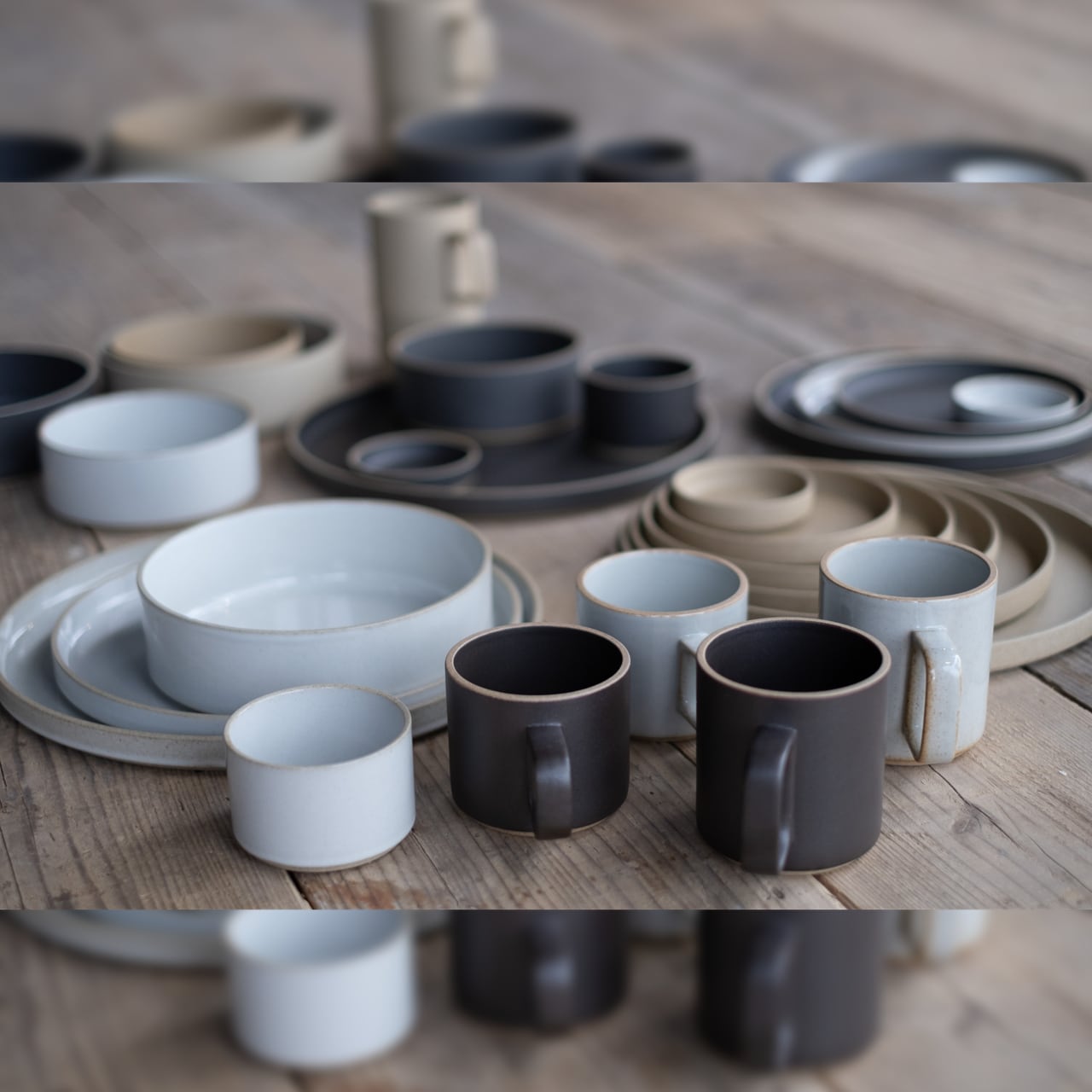 《HASAMI PORCELAIN THE GRAY COLLECTION 【Mug Cup Medium/Ash White】》| HASAMI PORCELAIN
