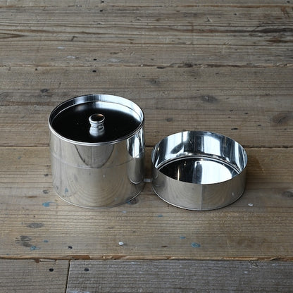 《ブリキ製の丸缶（大）》丸缶（大）| SyuRo