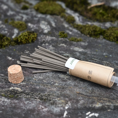 《天然植物100%・オーガニック線香》6種類のナチュラルな香り | 植物△線香