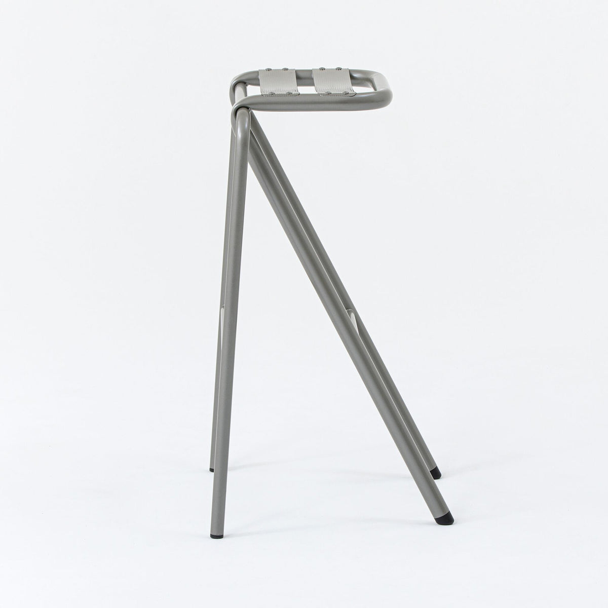 《スチール＆アルミ製のスツール（HIGH）》BENT HIGH STOOL | DUENDE