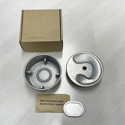 《アルミ鋳物製のオイルバーナー（アロマディフューザー）》 Aluminium Oil Burner | Studio Henry Wilson