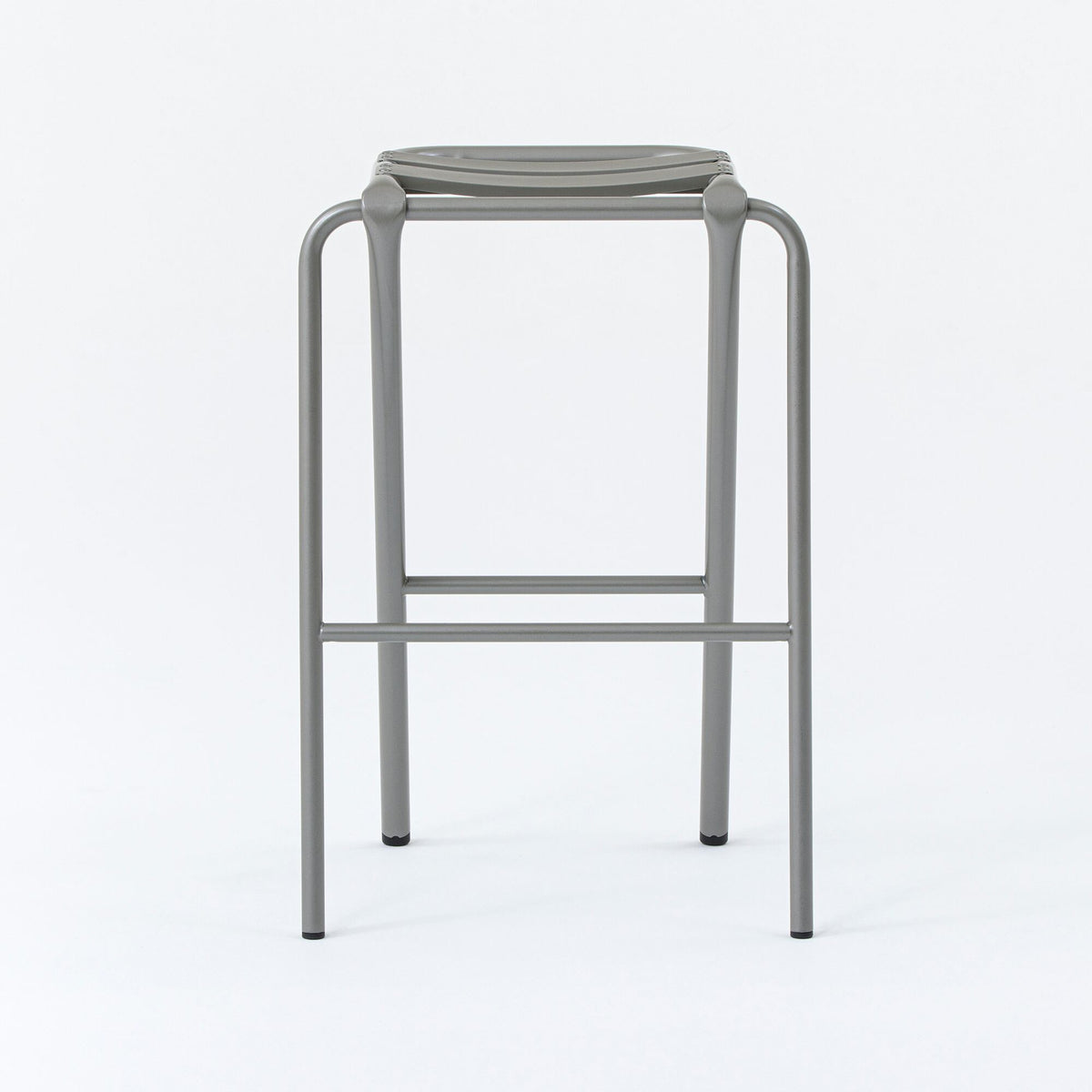 《スチール＆アルミ製のスツール（HIGH）》BENT HIGH STOOL | DUENDE