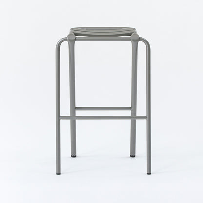 《スチール＆アルミ製のスツール（HIGH）》BENT HIGH STOOL | DUENDE