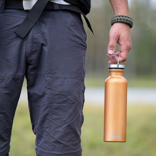 《スイス製・エコで軽量なアルミ製ウォーターボトル【0.75L】3色》アルミオリジナル 0.75L | SIGG