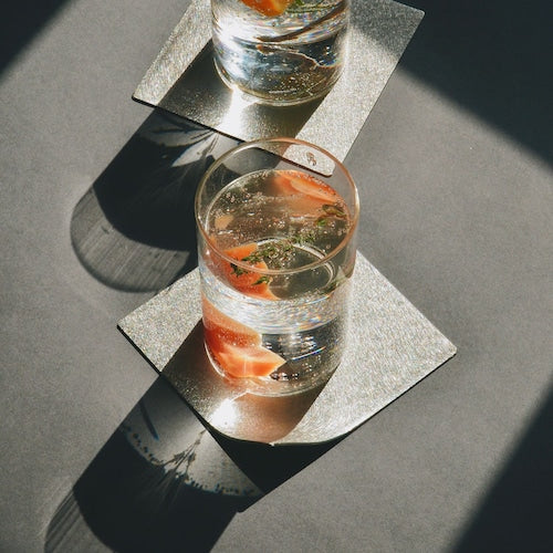 《アレンジ自在 錫のプレート 106×106mm》Ordi tin plate | NAGAE+（ナガエプリュス）