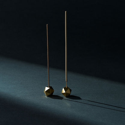 《3段階で角度調整が可能な真鍮製の香立て》poly incense holder<brass> 1個| NAGAE+（ナガエプリュス）