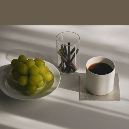 《アレンジ自在 錫のプレート 106×106mm》Ordi tin plate | NAGAE+（ナガエプリュス）