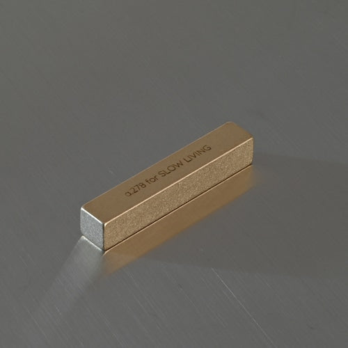 《シンプルな真鍮の箸置き L45》Brass Chopstick Rest L45｜a.278オリジナル