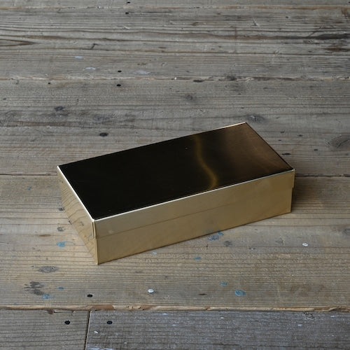 《真鍮製の角缶（小）》角缶（小）| SyuRo