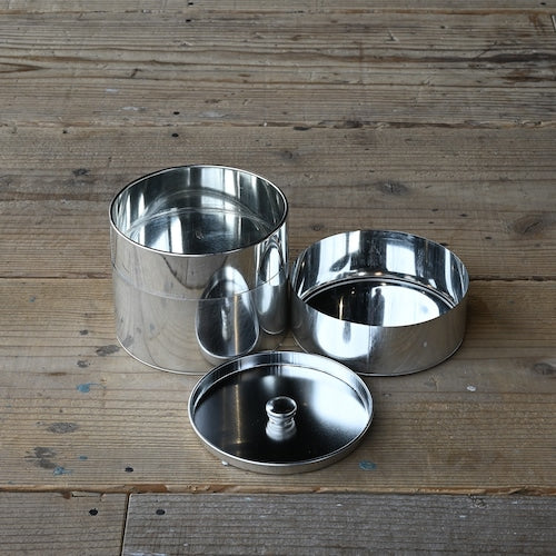 《ブリキ製の丸缶（大）》丸缶（大）| SyuRo