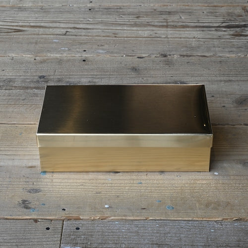 《真鍮製の角缶（大）》角缶（大）| SyuRo