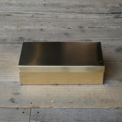 《真鍮製の角缶（大）》角缶（大）| SyuRo