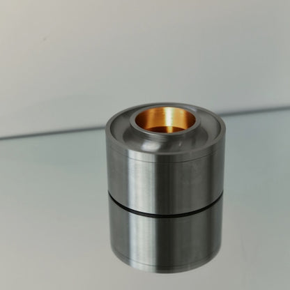 《ステンレス製のアロマポット》Asteroid Oil Burner- Stainless Steel |Addition Studio