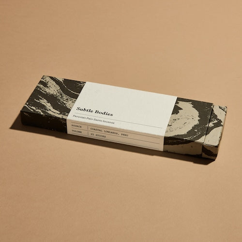 《香木と繋ぎの木のみで作られる天然木のお香》 Peru Palo Santo(ペルー産パロサント) |Subtle Bodies