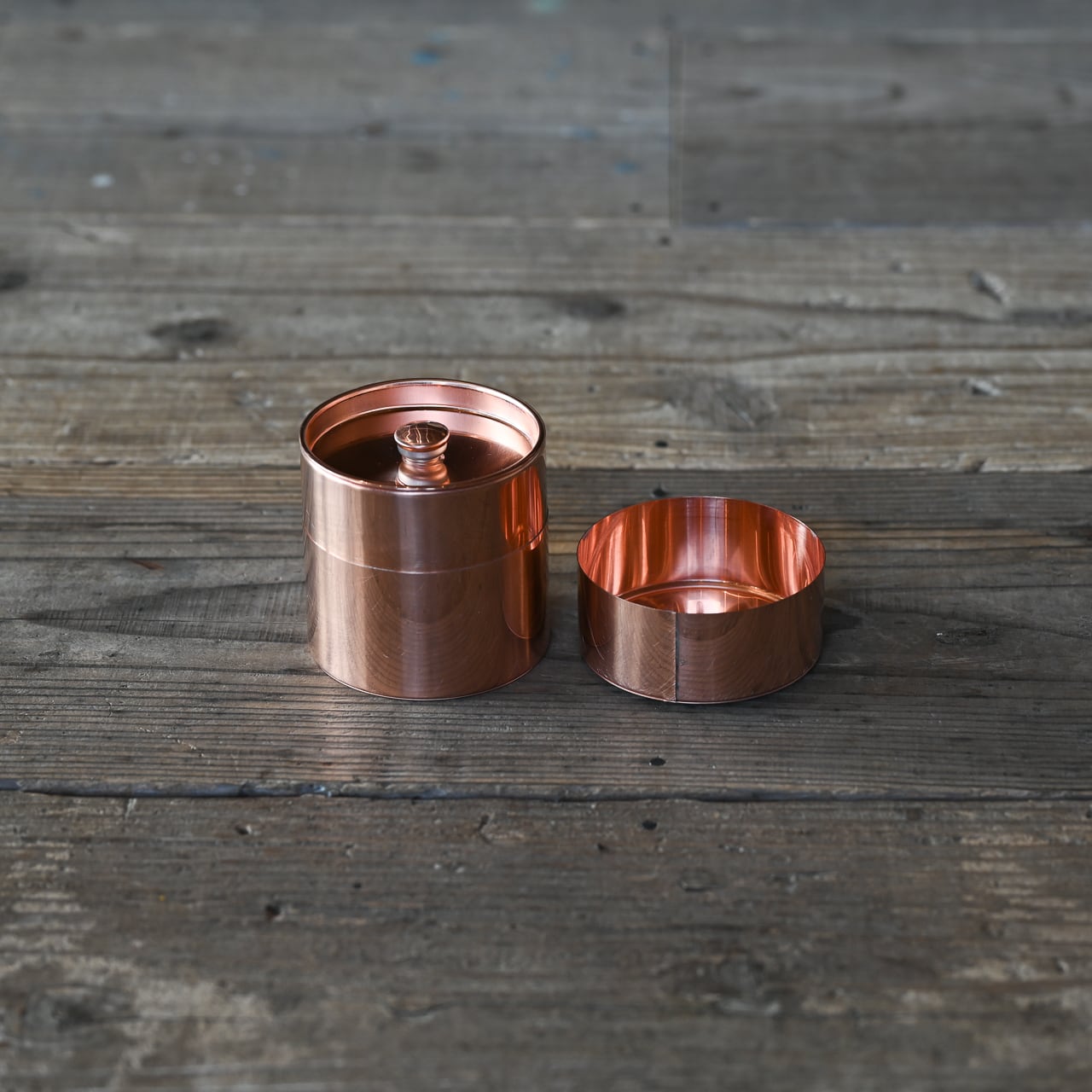 《銅製の丸缶（小）》丸缶（小）| SyuRo