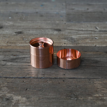 《銅製の丸缶（小）》丸缶（小）| SyuRo