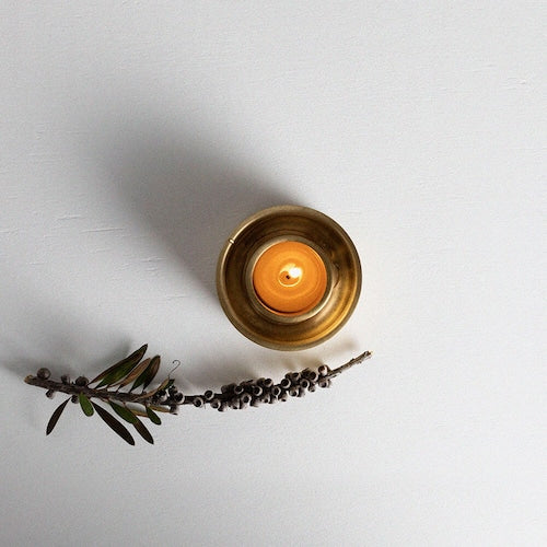 《真鍮製のアロマポット》Asteroid Oil Burner-Addition Studio