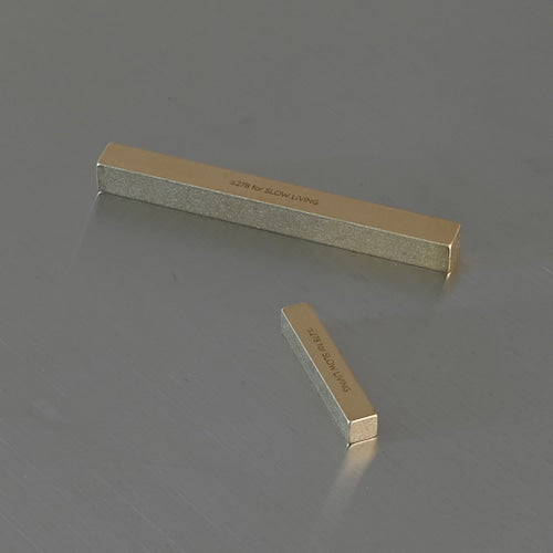 《シンプルな真鍮の箸置き L45》Brass Chopstick Rest L45｜a.278オリジナル