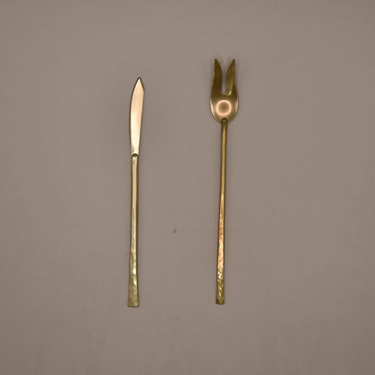 《真鍮のフルーツフォーク》Fruit fork| Lue -handcraft