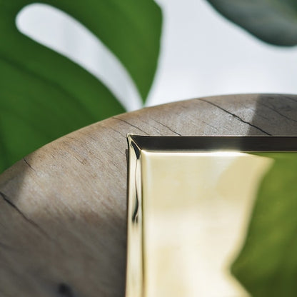 《真鍮のスクエアトレイ（120mm×120ｍｍ）つや無し｜つや有り》a.278オリジナル