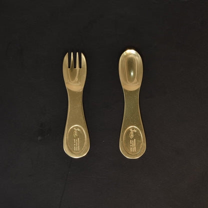 《真鍮のデザートスプーン》Dessert spoon | Lue -Industrial