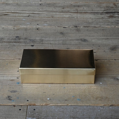 《真鍮製の角缶（小）》角缶（小）| SyuRo