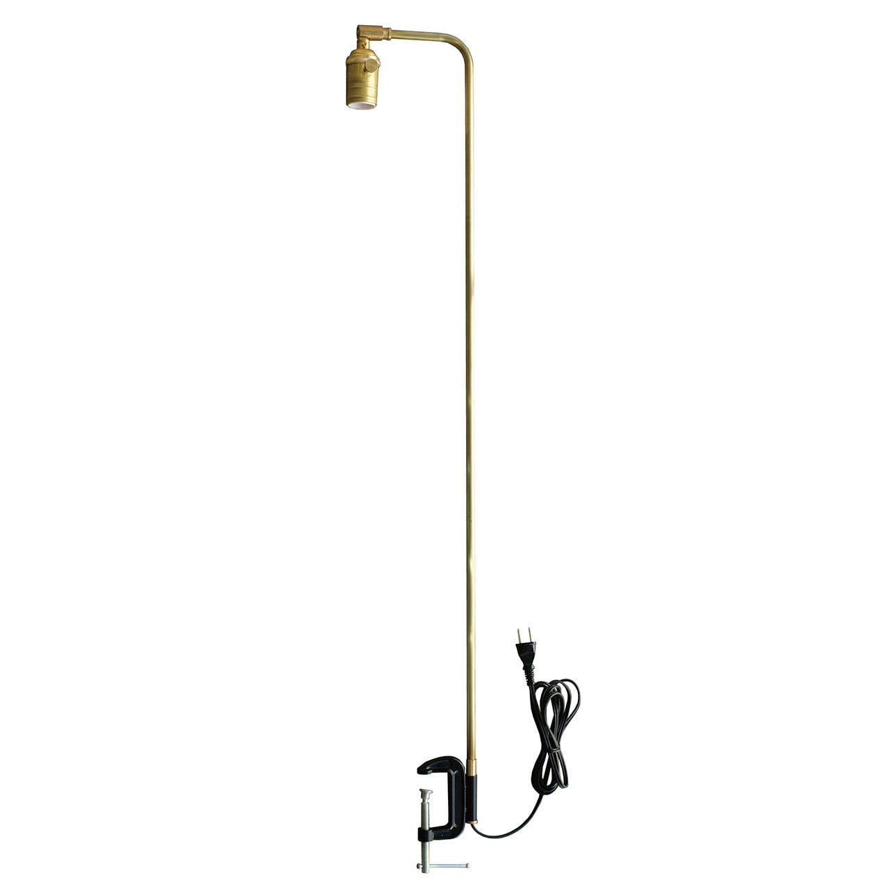 《場所を選ばず灯りを添える、真鍮のクランプランプ。》Barden Clamp Lamp| WEST VILLAGE TOKYO