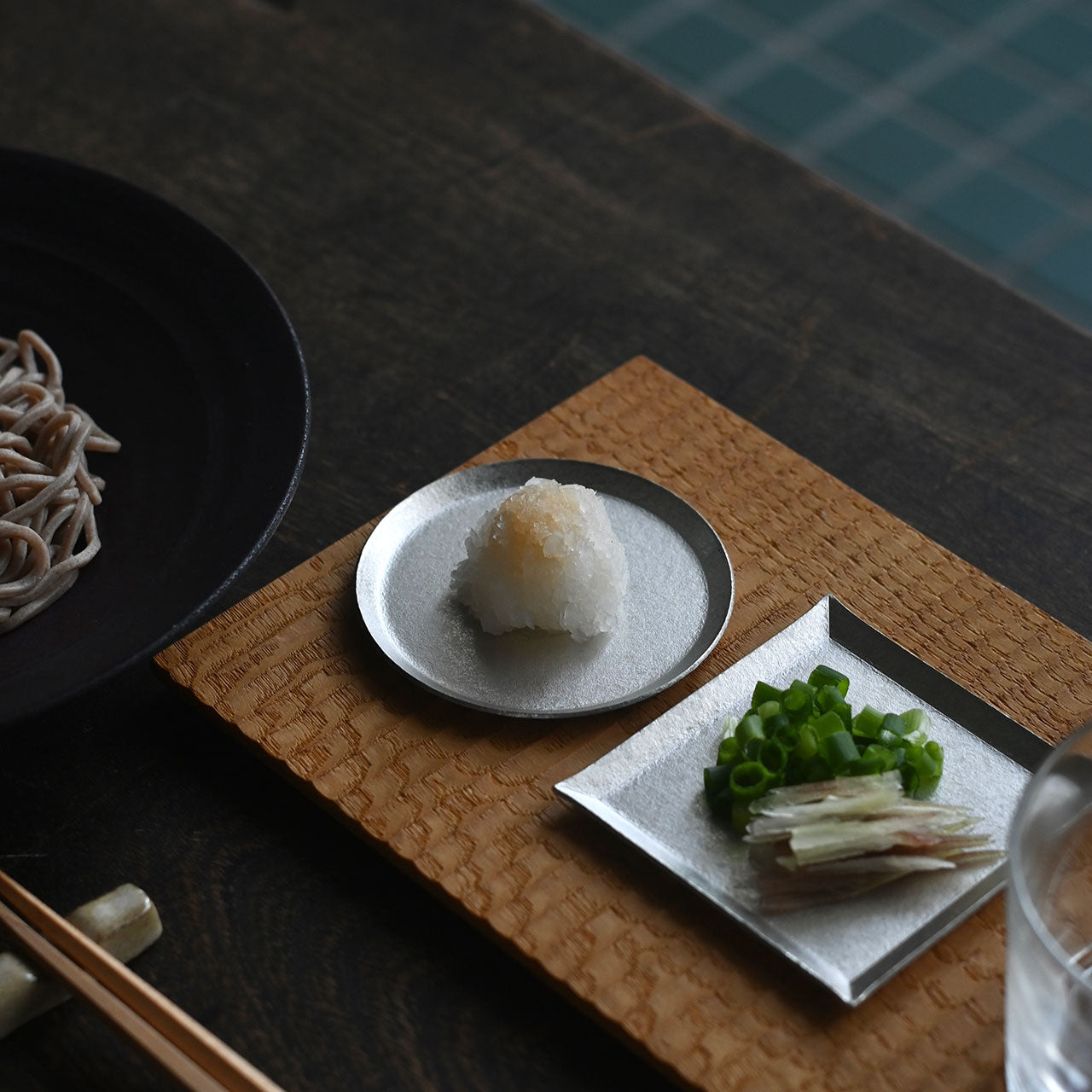 《錫のラウンドトレイ（φ75mm）》a.278オリジナル