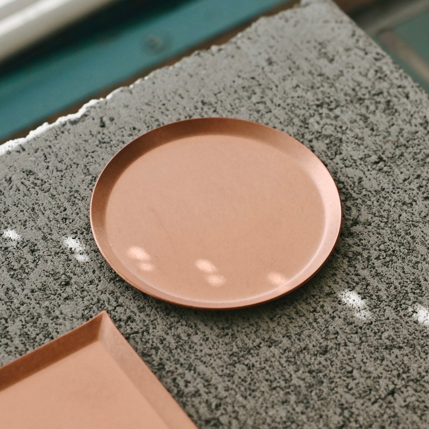 《銅のラウンドトレイ（φ75mm）つや無し｜つや有り》a.278オリジナル_2