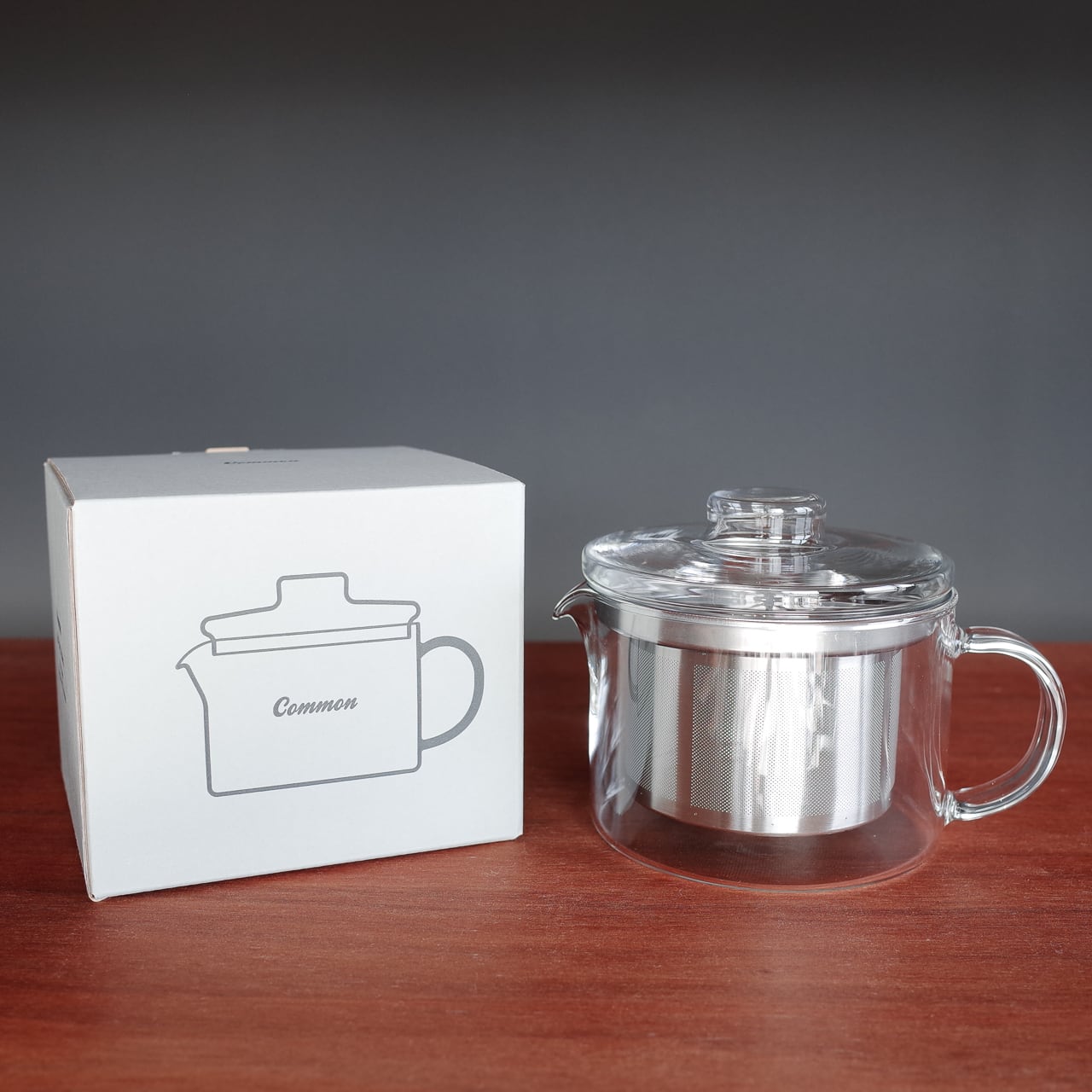 《耐熱ガラスのティーポット》Glass Pot 500ml | Common