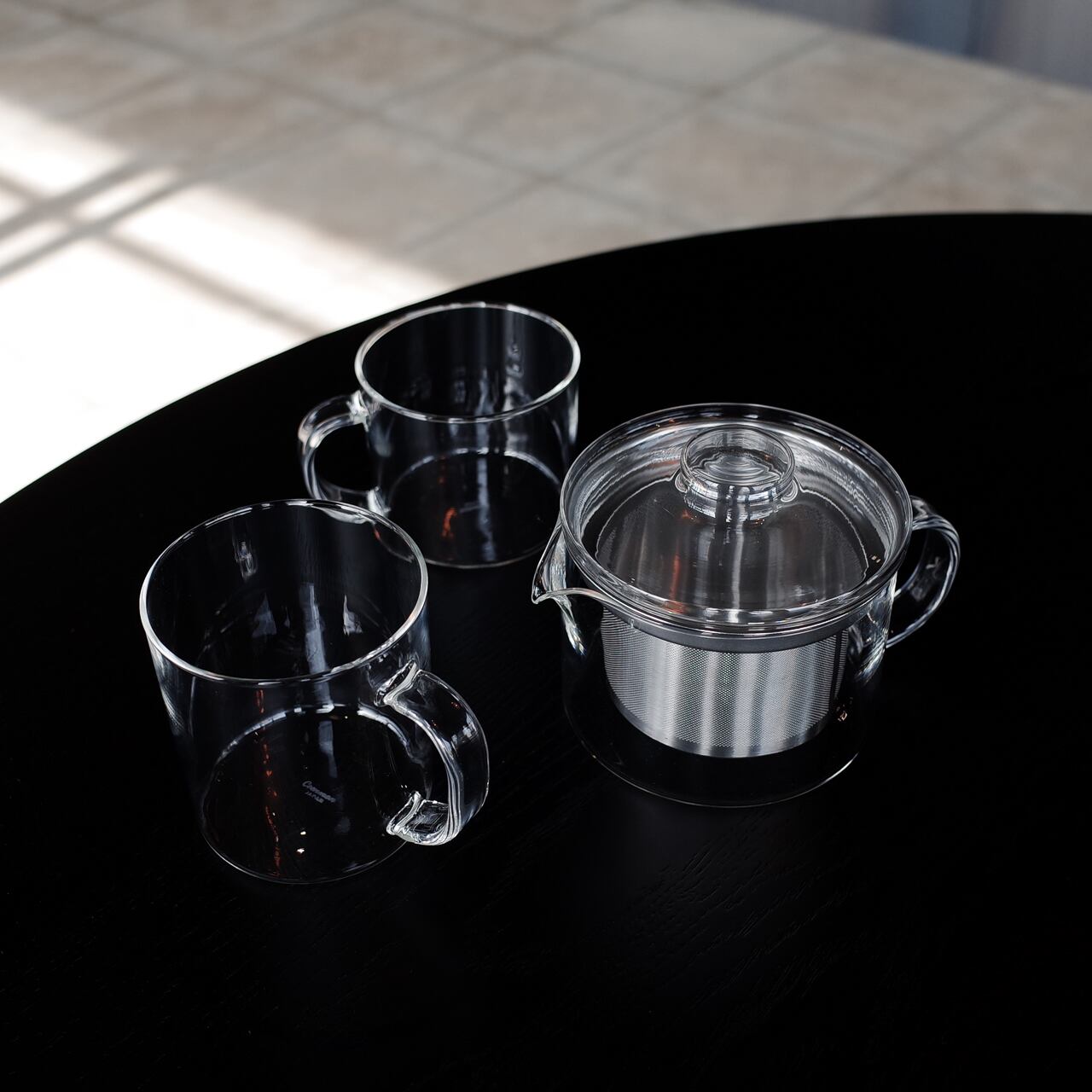 《耐熱ガラスのマグカップ 310ml》Glass Mug 310ml | Common