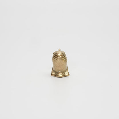 《真鍮鋳物製のペーパーウェイト＆筆置き”むつごろう”》招福 むつごろう | 銀雅堂