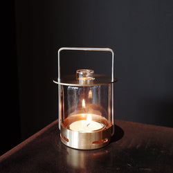 《真鍮製のティーライトキャンドル・ランタン》Candle lantern | Lue - Industrial