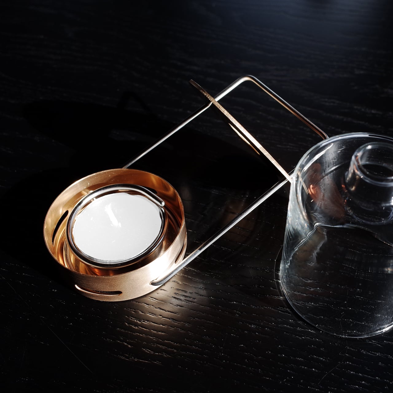 《真鍮製のティーライトキャンドル・ランタン》Candle lantern | Lue - Industrial