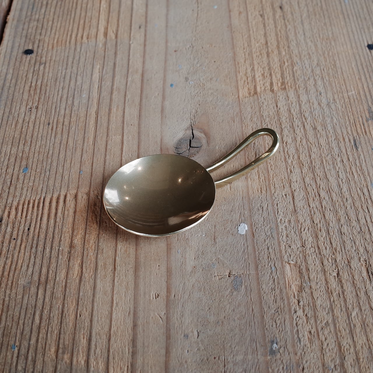 《真鍮のティーメジャースプーン》Tea measure | Lue -handcraft