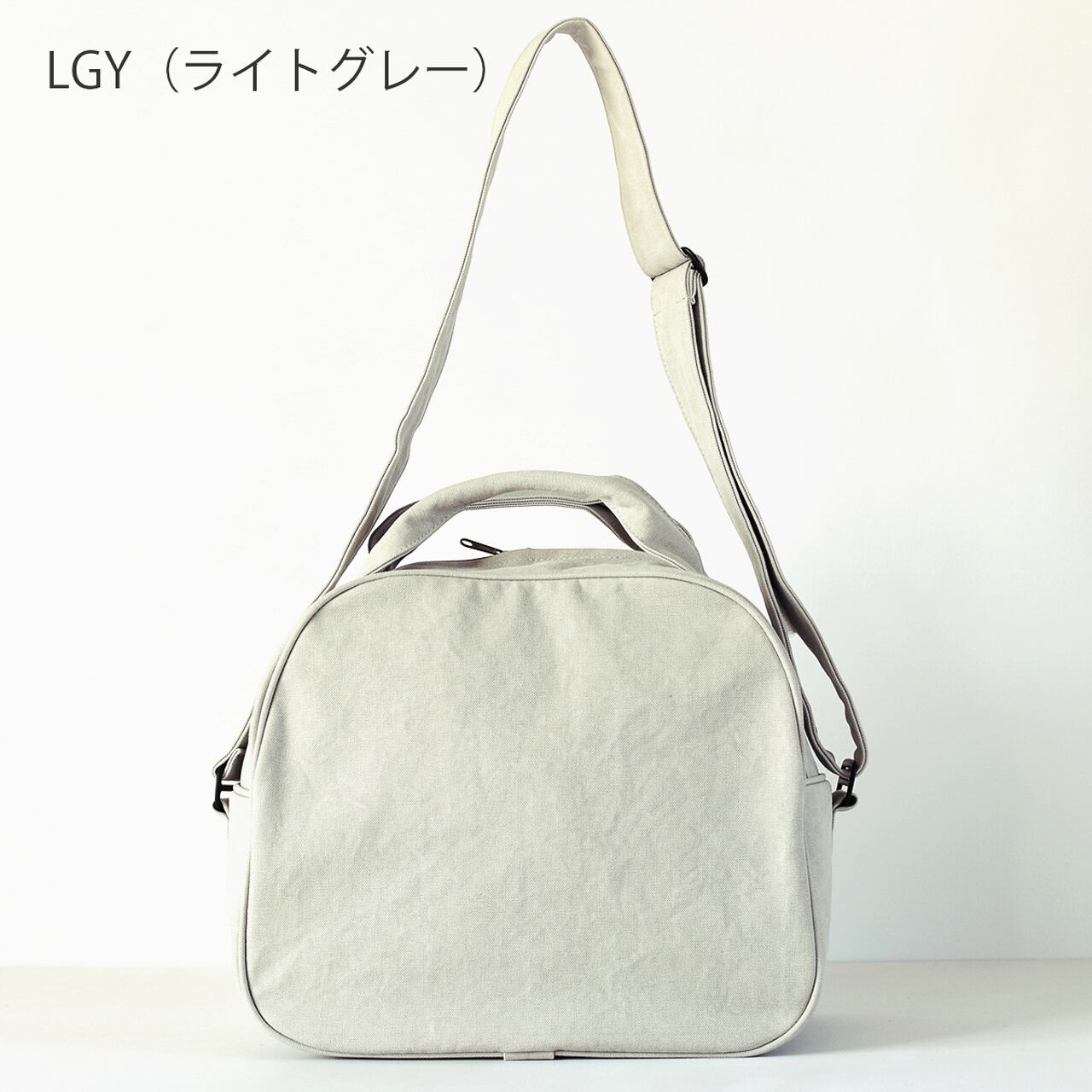 《フレンチミリタリーコットンのボストン型トート（3色）》Ride（ライド／BG294） | ateliers PENELOPE