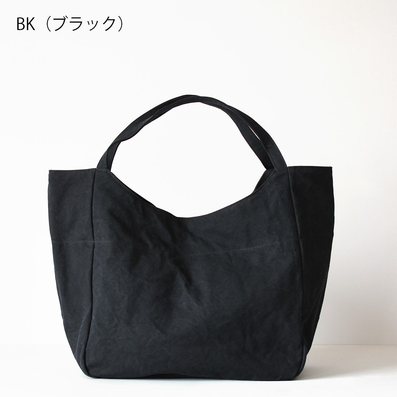 《フレンチミリタリーコットンのシンプルトートバッグ（3色）》Cecil（セシル／BG303） | ateliers PENELOPE