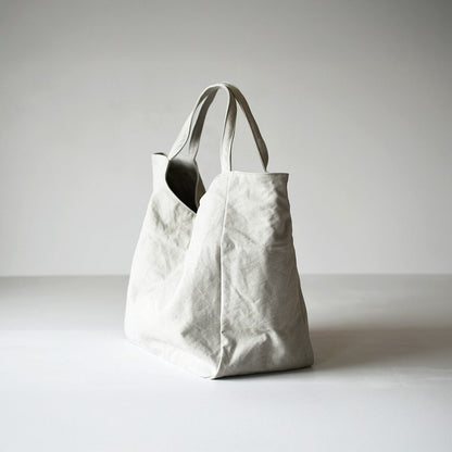 《フレンチミリタリーコットンのシンプルトートバッグ（3色）》Cecil（セシル／BG303） | ateliers PENELOPE