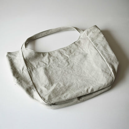 《フレンチミリタリーコットンのシンプルトートバッグ（3色）》Cecil（セシル／BG303） | ateliers PENELOPE