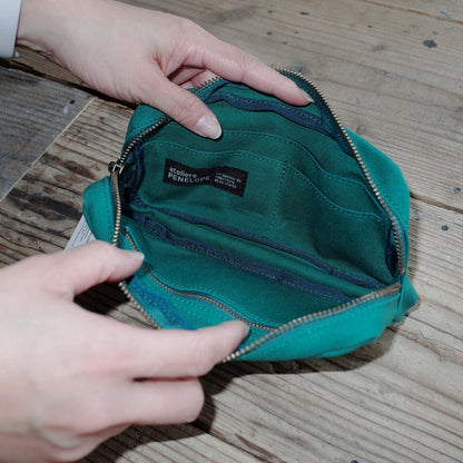 《10号帆布のハンディポーチ 3色》Handy Pouch | ateliers PENELOPE